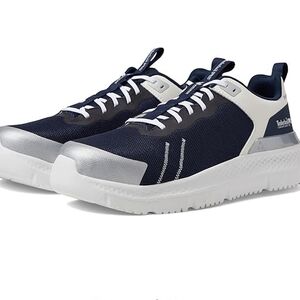 Like New Pre Loved ,Timberland Pro Navy and White Athletic Hard Toe Work Shoes 8